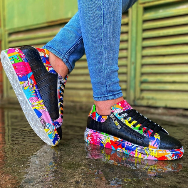 Šarene Plitke Patike RMW20BK